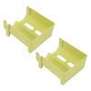 Cabinet Wine Rack Stackable Drop Resistant Hollow Water Bottle Holder for Refrigerator Countertop