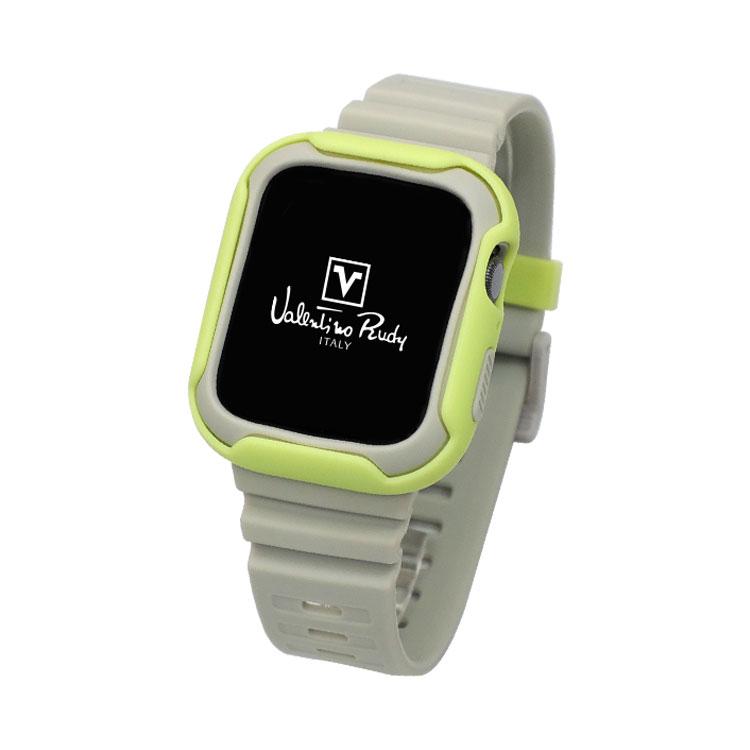 Ballentinoludi Vra254-Gg Apple Watch Compatible One-Piece Case Strap Urethane Band 7 6 5 4 3 2 1 Se
