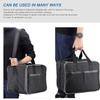 3 Piece Motorcycle Luggage Inner Bag Expandable Side Case Pannier Saddlebag Waterproof Shoulder Bag Compatible with