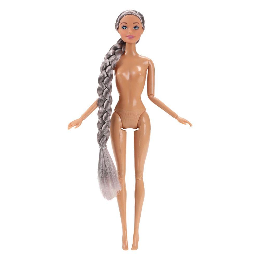 Curly Hair Action Figure Body Princess DIY Dress Up Toy Supermodel Nude Doll Doll Accessories