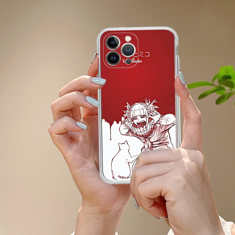 

Himiko Toga Boku No Hero Academia Phone Case For iPhone 17 16 15 14 11 12 13 Mini Pro XS Max Plus Funda Shell iPhone 13