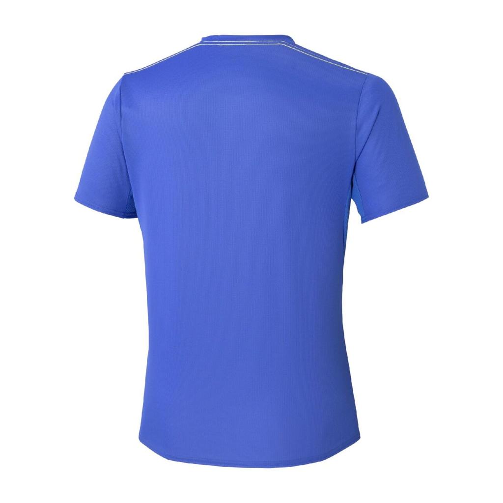 Training Wear Quick Dry Dazzling 2XL [Mizuno] T-Shirt, Sweat-wicking, 32MAD025, Men's, Blue,