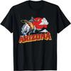 Arizona Retro Bronco Riding Cowboy Vintage Graphic T-Shirt
