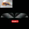 TPU Car Headlight Taillight Foglight Protective Film For Tesla Model Y 3 HD Anti-Scratch Lens Cover Durable Anti-Fingerprint