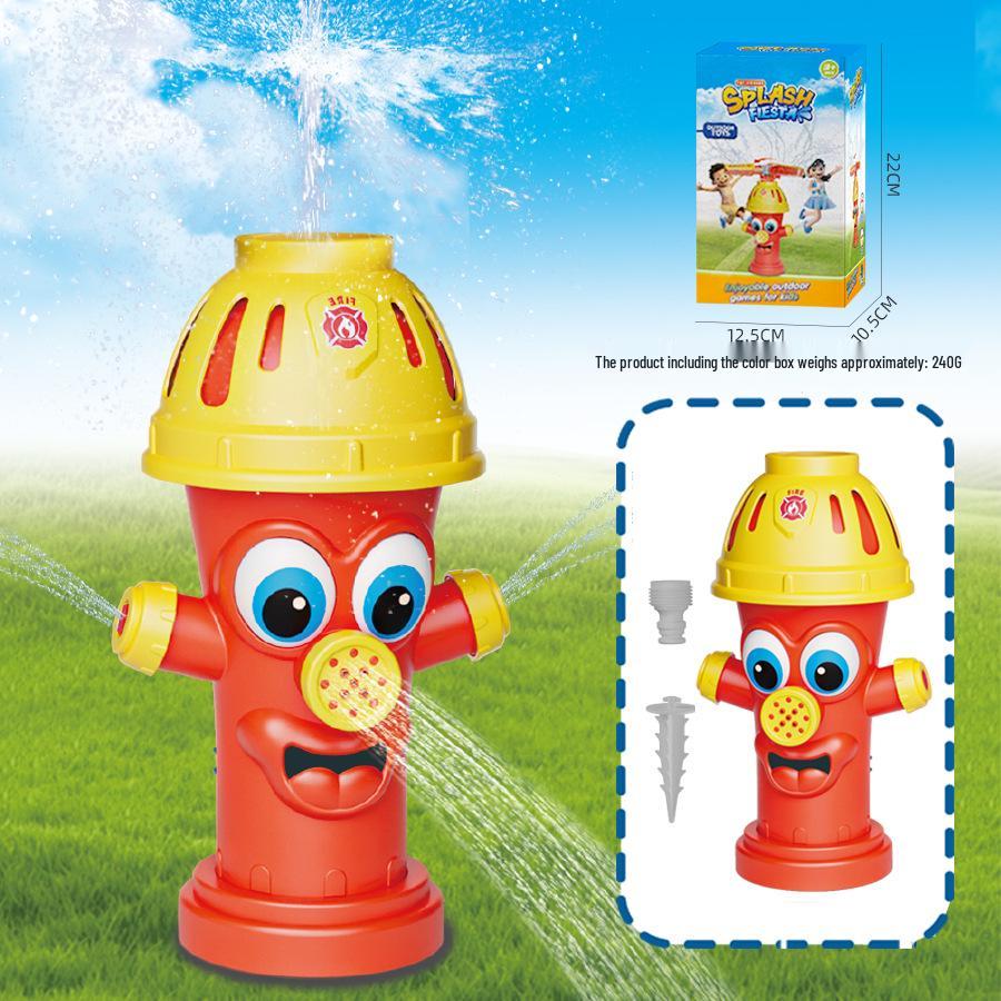 Rotating Fire Hydrant Water Sprinkler Toy for Kids – Outdoor Play & Garden Fun