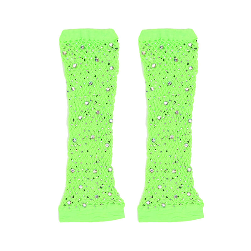 Mesh Gloves Fingerless Fishnet Gloves Mittens Sheer Wear Fancy Dress For Womens Sexy Girls Punk Goth Dance Glove