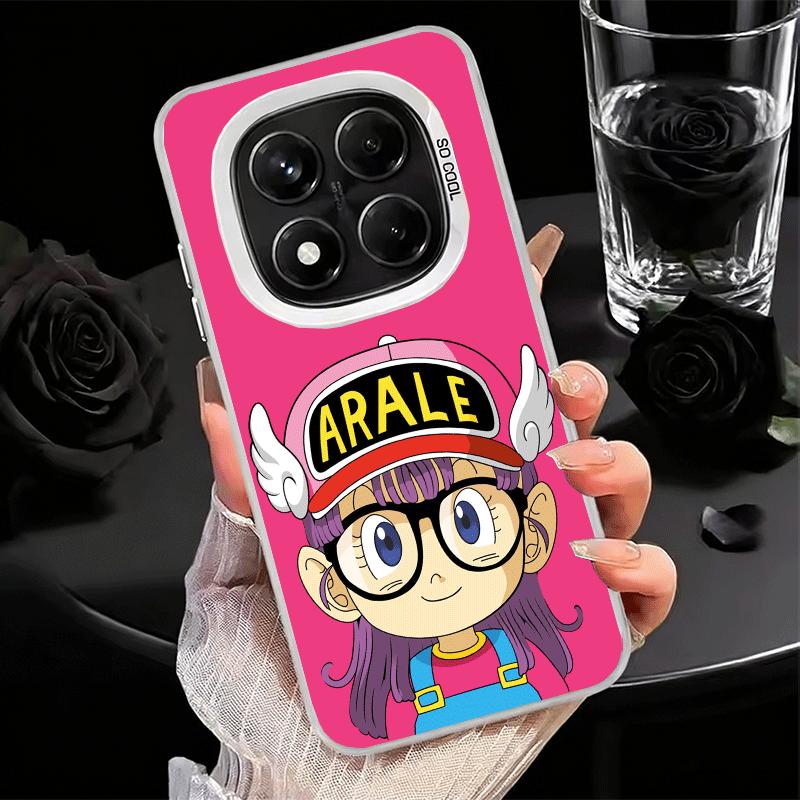 Arale S-Slump Anime Soft Phone Case for Xiaomi Redmi Note 13 14 15 Pro Plus 12S 12 11S 11 11T 10S 10 Shockproof Cover Back Shell