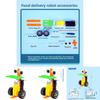Simulated Food Delivery Robot Assembly Model Material Set For Students And Kids