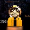 Creative Rotating Crystal Ball Night Light: Decorative Craft for Bedroom Atmosphere and Festive Gift.
