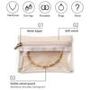 Portable Zipper Pouch Velvet Jewelry Box Earrings Necklace Ring Bracelet Trinkets Accessory Travel Water-proof Dustproof Bag