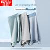 Hodo Men's 50S High Count Seamless Anti-Bacterial Boxer Briefs 3-Pack