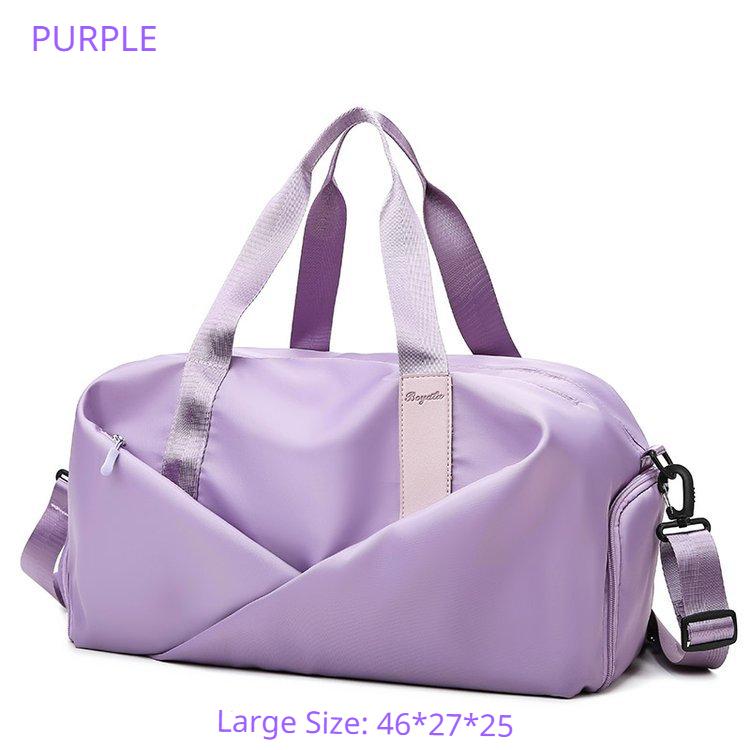 Geantă de antrenament cu depozitare cu separare uscat-umed, nouă de primăvară, capacitate mare, portabilă, geantă de bagaj, geantă pentru exerciții yoga, fitness, pentru bărbați și femei