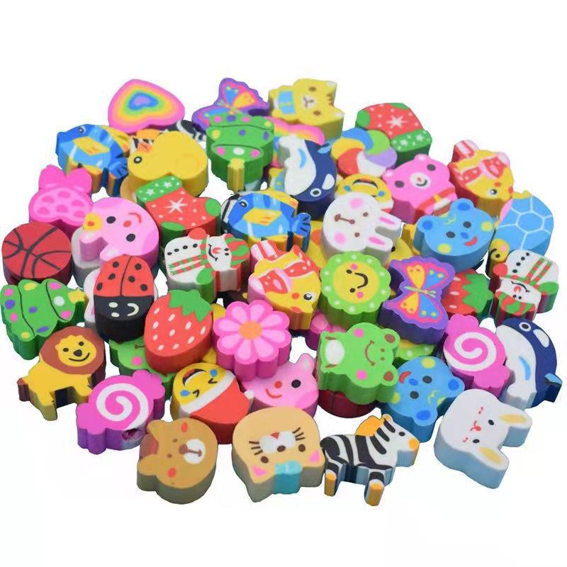

Cartoon Eraser Set: Creative Stationery for Kids, Ideal for School Prizes and Kindergarten Gifts