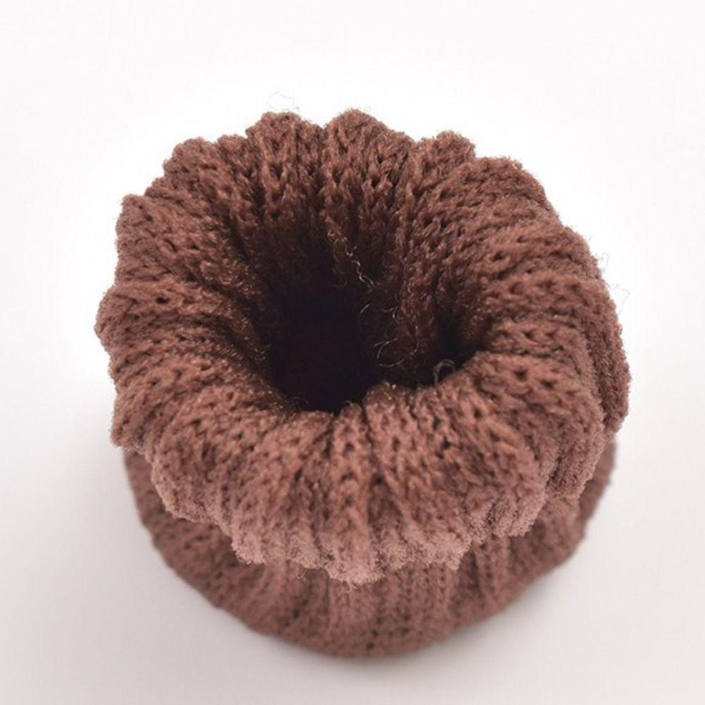 24Pcs Anti-Slip Knitted Furniture Legs Sock Silent Floor Protector Chair Feet Cap  Building