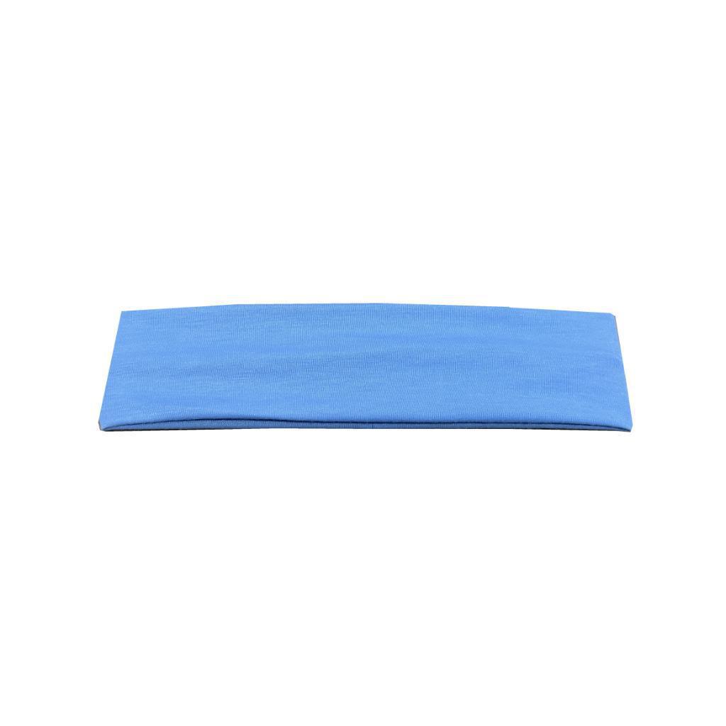 

Elastic Yoga & Fitness Headband - Sweat-Absorbent, Plain Color Headwear