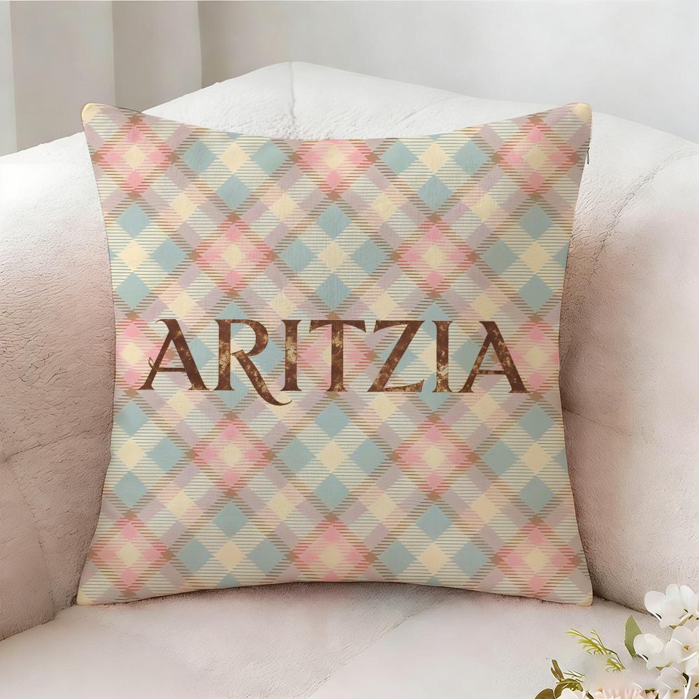 BRAND A-Aritzia Pillow Case Pillowcase, Double-sided Printed, Sofa Cushion, Bedroom Headboard Pillow