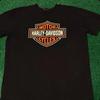 Vintage Y2K Harley Davidson Tribal Flames Logo Biker Iowa VTG 2011 Shirt XL