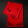 Winter Warm Scarf Printing Embroidery China Red Big Red Men's and Women's Party Activities Company Annual Meeting Red Scarf