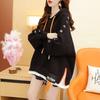 La Chapelle Fake Two-Piece Hooded Sweatshirt