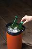 CAMPS Cooler Cylindrical Ice Large Capacity Vacuum Keeps Ice Hot Stainless Family Cooler Box, Container, 5.5L, Vertical, Double-Layer Wall, & Cold,