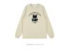 Korean Trendy Cartoon Print Long Sleeve Cotton T-shirt for Students & Besties