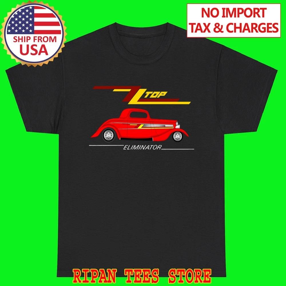 ZZ TOP Eliminator Black T-Shirt Tee Top Unisex M