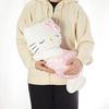 MORIPiLO Body Pillow Sanrio Hello Kitty Uses Smooth Material Marshmallow Texture Plush Toy Hugging Large Cushion Cute Size Cozy Sleeping Approximately