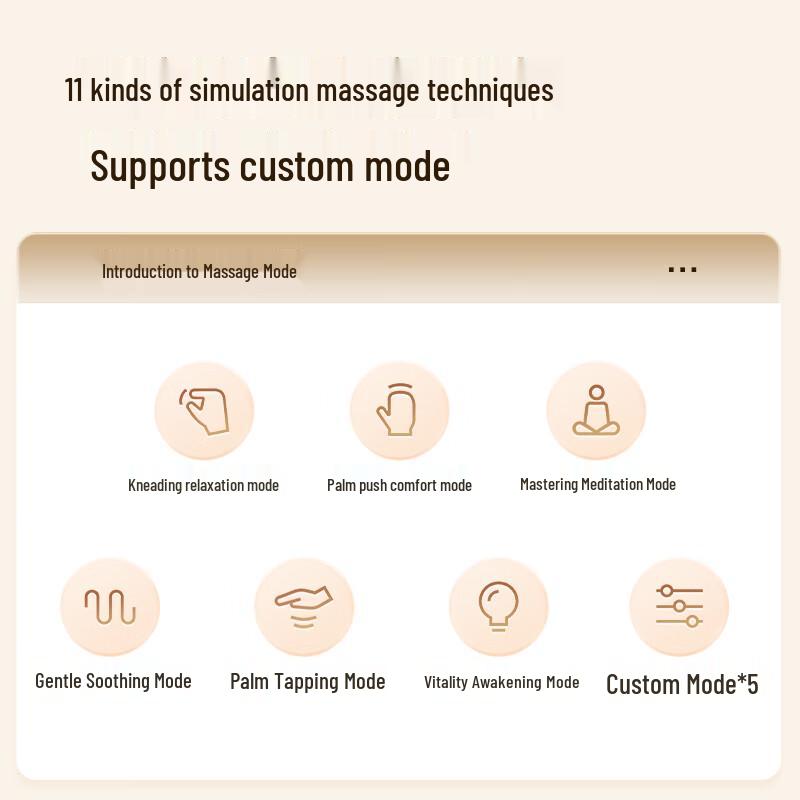 J.Jingdong Smart Portable EMS Waist Massager with Heat CN Plug (adapter Included)