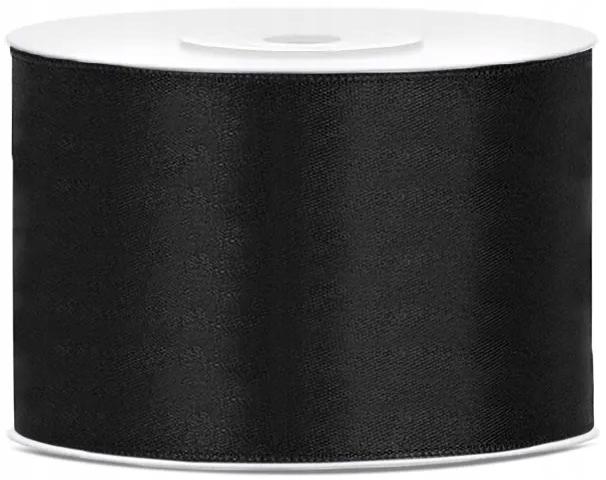 Ribbon Satin Black Decorative Ribbon Wedding 50mm 25m