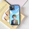 My Hero Academia Izuku Midoriya Phone Case For iPhone 17,16,15,14,13,12,11 Plus,Pro Max,XS,Colored Silver Plated Inside Cover