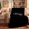 F1 Custom Flannel Blankets Soft Warm Cozy Throws for Home Decor Holiday Gifts