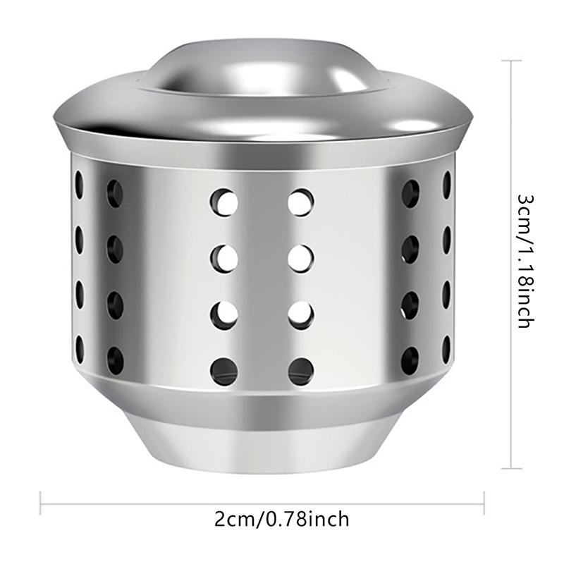 1PC 3.4x3cm Moka Pot Splash Coffee Pot with Aluminum Splash Valve Moka Pot Accessories