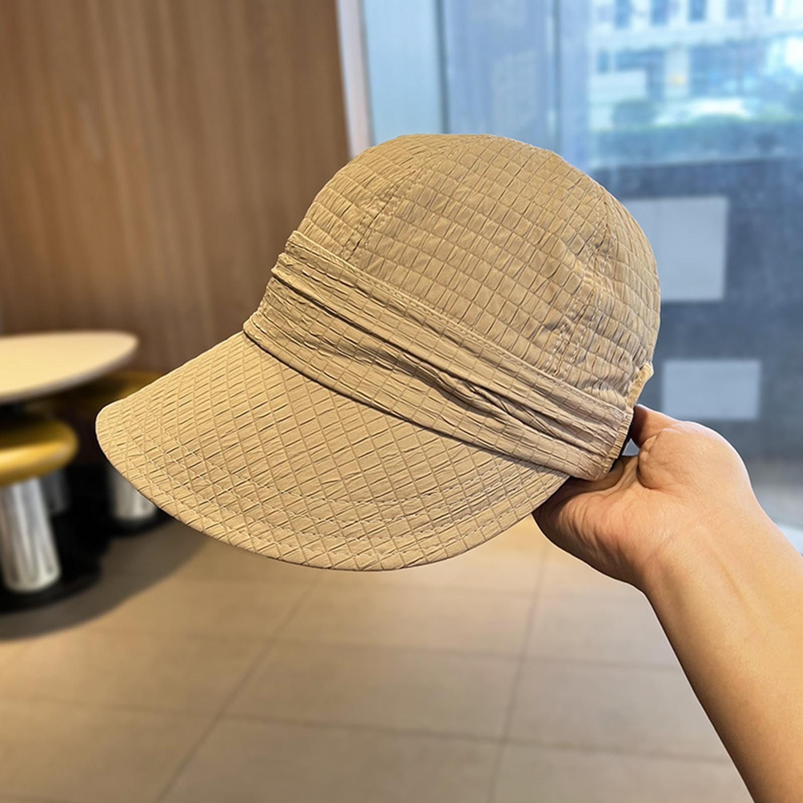 

Sun Protection Bucket Hat Wide Brim Foldable Sun Hat for Women Summer Outdoor Fishing Beach Travel Oversized Cap легкие хаки
