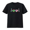 Mauritania USA Heartbeat T-Shirt