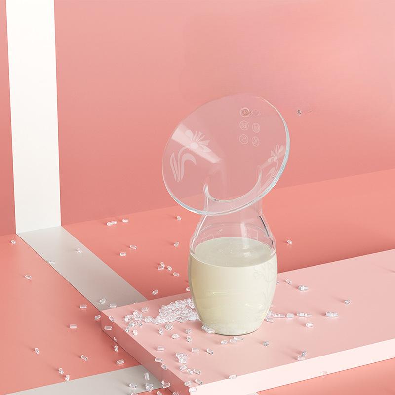 Yeni Bebek Besleme Manuel Göğüs Pompası Ortak Meme Toplayıcı Otomatik Düzeltme Anne Sütü Silikon Pompaları Hamile Ürünleri