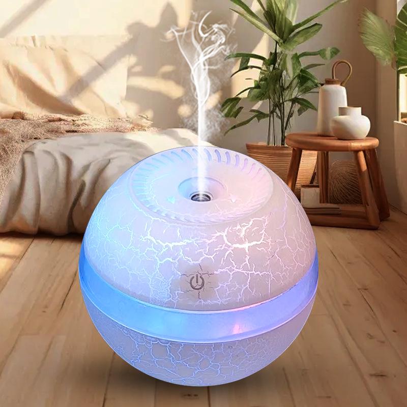 Creative USB Fog & Wood Grain Aromatherapy Humidifier with Custom Logo Option