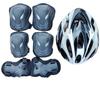 Schaumstoff Unisex Kombination Sport Schutzausrüstung für Skateboard Rollschuhfahren Wintersport - Handgelenk Knie Schützer & Helm