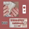 Frühling und Sommer Wind Tragen Nagel Reiner Wunsch Nagelpflaster Aufhellend Abnehmbares Nagelstück Langes und kurzes Nagelstück Fertigprodukt