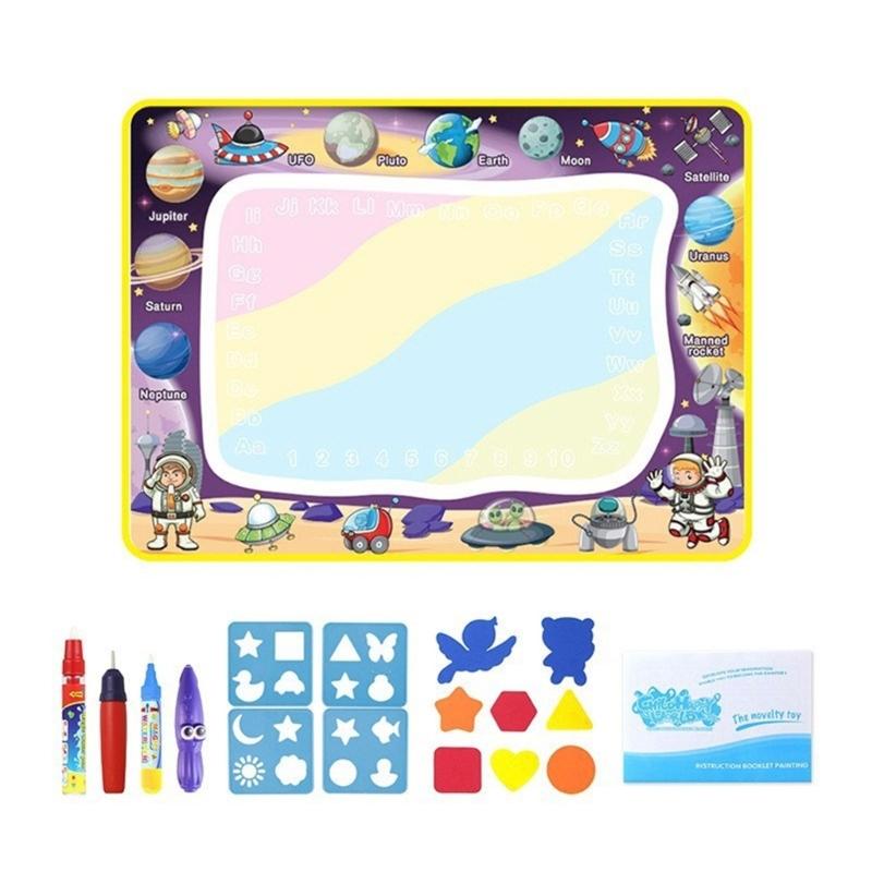 

Children Magical Water Drawing Mat Coloring Scrawl Writing Mat Painting Board Early Education Kid Boy Girl Toddlers Toy