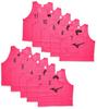 Mizuno Training Bibs of Sleeveless Standard Size Knockout Free Size (Set 10) (32MH9011) Pink,