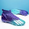 Sneakers Student Football Shoes Men's High Top Flying Weaving Training Nails Spikes 2025 Artificial Grass European Cup Crush