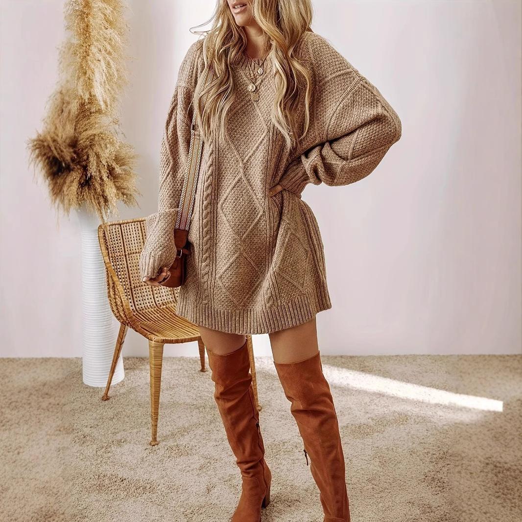 

2025 Новая свободная европейская и американская мода жареное тесто с завитками текстура юбка длиной до колена S абрикосовый