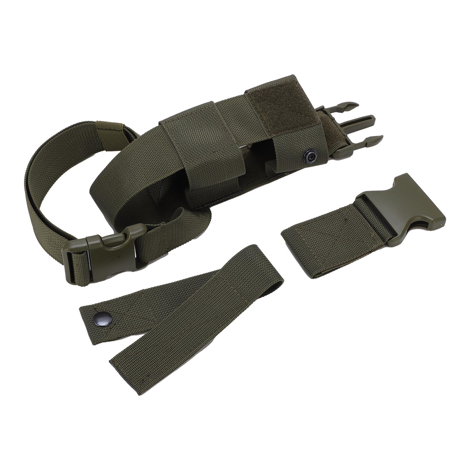 

Leg Kettle Holster Drop Leg Holster Molle Water Bottle Bag Multi Function for Outdoor Camping