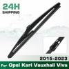 Rear Windshield Wipers Blades,Premium All-Season Wiper Blades Replacement For Opel Karl Vauxhall Viva 2015-2023