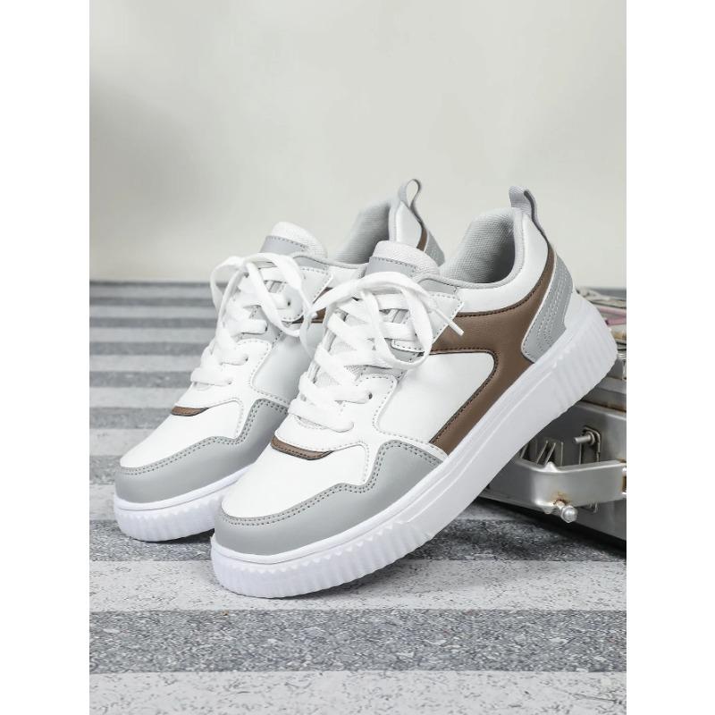 Koreanisch Trendige Modische Dicke Sohle Lässige Sportschuhe Weich Bequem Outdoor Paar-Stil Trendschuhe Synthetisches Innenmaterial