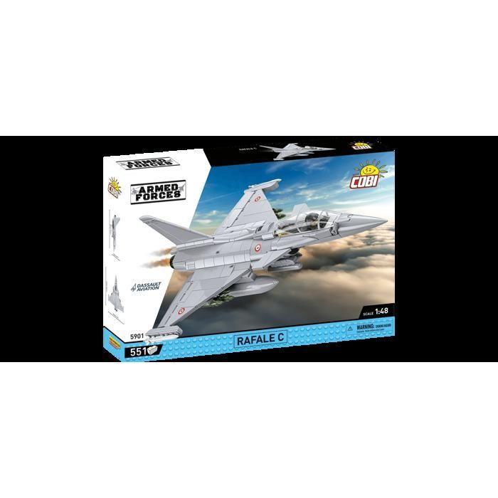 Stavebnice - COBI - Rafale C - 551 dílů - Šedá - Měřítko 1:48