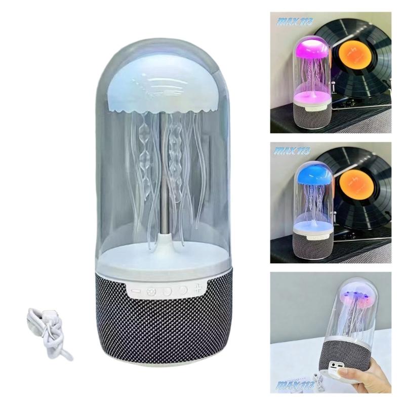 Portable Wireless Speaker Unit with Dynamic Multicolor Lights Powerful Output Easy To Use for Home & Outdoor Quests