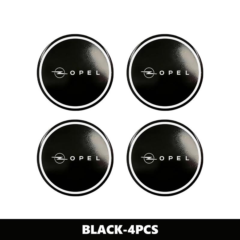 4Pcs Car Styling Wheel Center Caps Badge Tire Hub Sticker Decor For Opel Insignia Astra G J F K Vectra C H Corsa C B D Omega