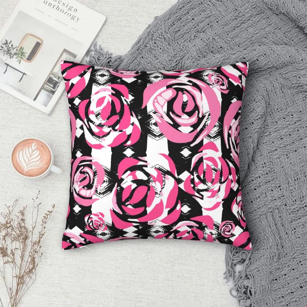 Tribal Ethnic Roses Grunge Pillowcase Polyester Cushion Cover Decor Throw Pillow Case Cover Seat Square '