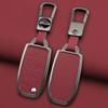 Zinc Alloy Leather Car Key Case for Volvo XC90 XC70 S80 S60 S40 V70 V50 C30 C70 5 Buttons Remote Cover Shell Keychain Accessorie